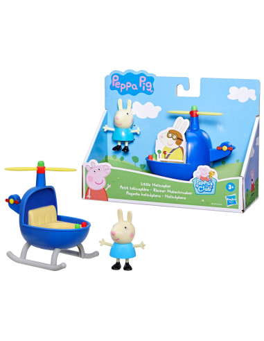 F2185_F2742,Peppa Pig Vehicul Cu Figurina Micul Elicopter