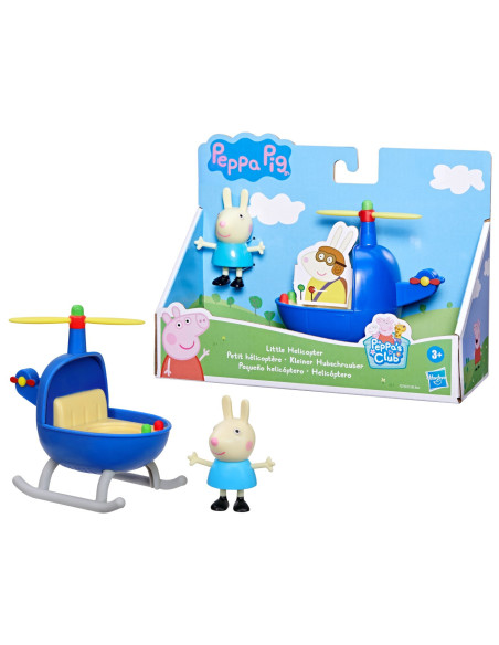 F2185_F2742,Peppa Pig Vehicul Cu Figurina Micul Elicopter