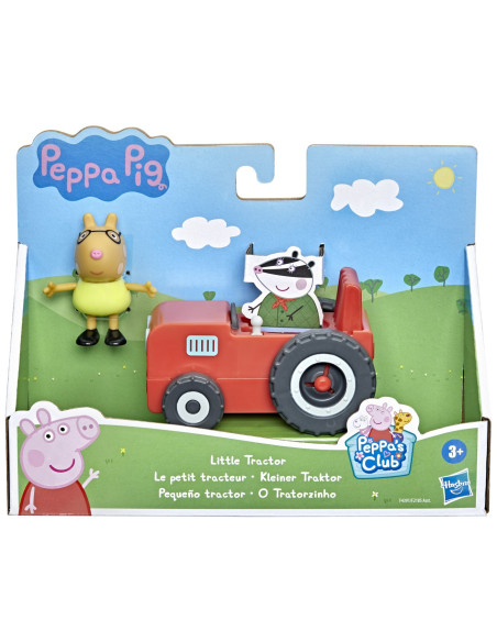 F2185_F4391,Peppa Pig Vehicul Cu Figurina Micul Tractor