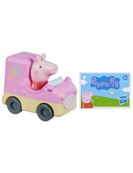 F2514_F8085,Peppa Pig Masinuta Buggy De Inghetata Si Figurina Peppa