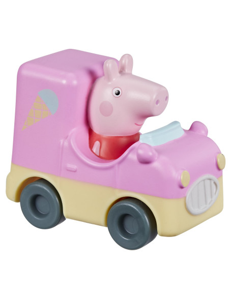F2514_F8085,Peppa Pig Masinuta Buggy De Inghetata Si Figurina Peppa