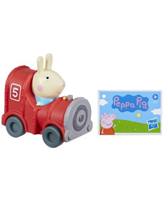 F2514_F8083,Peppa Pig Masinuta Buggy Locomotiva Si Figurina Iepurasul Rebecca