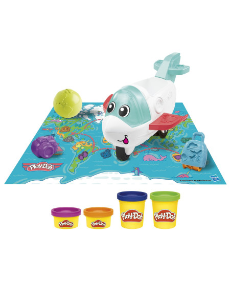 F8804,Play-doh Starters Calatoreste Cu Avionul