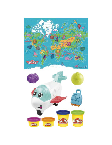 F8804,Play-doh Starters Calatoreste Cu Avionul