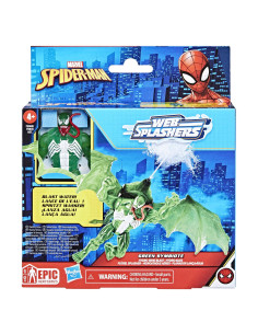 F8845_F8968,Hasbspiderman Set Vehicul Si Figurina Green Symbiote 10cm