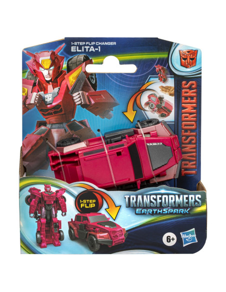 F6229_F8662,Transformers 7 Earthspark Figurina Transformabila Elita-1 6cm