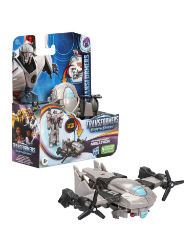 F6229_F6720,Transformers 7 Earthspark Figurina Transformabila Mega Tron 6cm