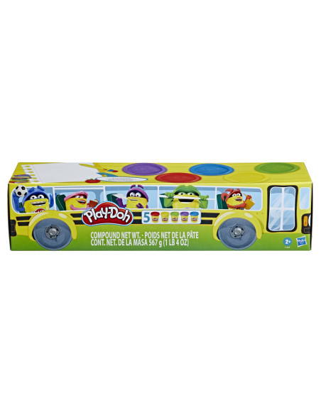 F7368,Play-doh Pachet De 5 Cutii Back To School