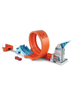 MTGBF81_GTV13,Hot Wheels Circuit Rapid Cu Lansator Pentru Cascadorii Si Masinuta Exclusiva 2