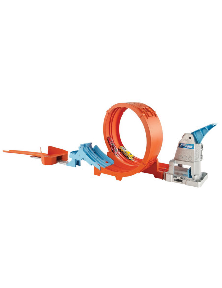 MTGBF81_GTV13,Hot Wheels Circuit Rapid Cu Lansator Pentru Cascadorii Si Masinuta Exclusiva