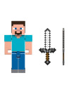 MTGTP08_HMB17,Minecraft Craft A Block Figurina Steve 8cm