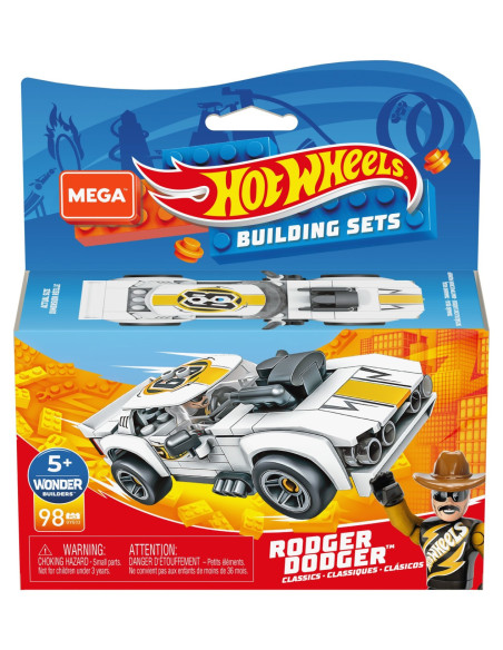 MTGVM28_GYG33,Hot Wheels Mega Masinuta Construibila Rodger Dodger