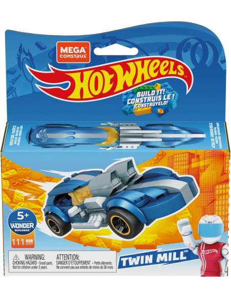 MTGVM28_GVM31,Hot Wheels Mega Masinuta Construibila Twin Mill