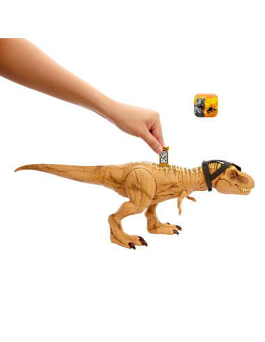 MTHNT62,Jurassic World Dino Trackers Hunt 'n Chomp Dinozaur Tyrannosaurus Rex
