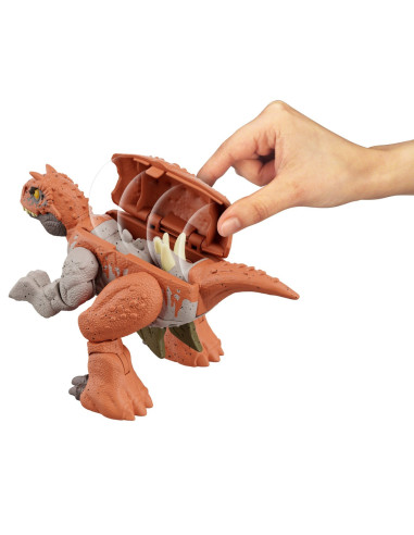 MTHLP05_HLP07,Jurassic World Fierce Changers Double Danger Dinozaur Transformabil Carnotaurus Si Stegosaurus