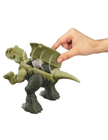 MTHLP05_HLP08,Jurassic World Fierce Changers Double Danger Dinozaur Transformabil Tyrannosaurus Rex Si Ankylosaurus Verde