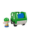 MTGGT33_GMJ17,Fisher Price Little People Vehicul Camion Reciclare 10cm