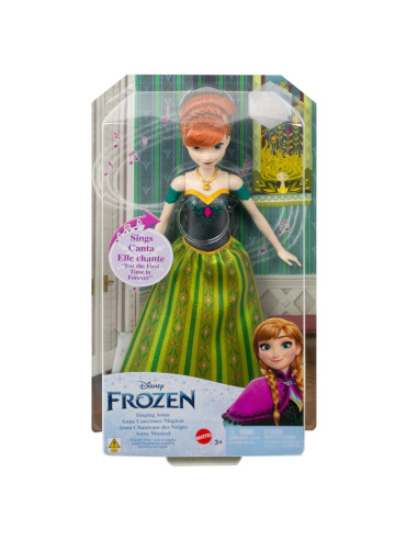 MTHLW56,Disney Frozen Papusa Anna Cantareata