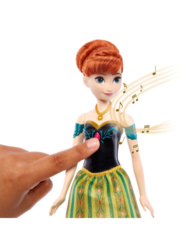 MTHLW56,Disney Frozen Papusa Anna Cantareata
