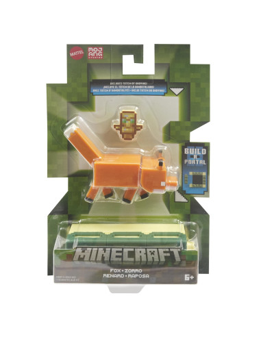 MTGTP08_HMB19,Minecraft Craft A Block Figurina Stronghold Fox 8cm