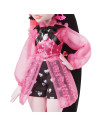 MTHHK51,Monster High Papusa Draculaura Cu Animalut Si Accesorii