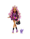 MTHHK52,Monster High Papusa Clawdeen Wolf Cu Animalut Si Accesorii