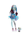 MTHHK53,Monster High Papusa Frankie Stein Cu Animalut Si Accesorii