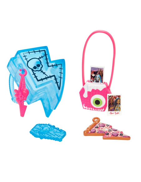MTHHK53,Monster High Papusa Frankie Stein Cu Animalut Si Accesorii