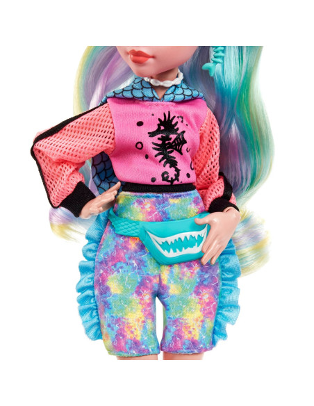 MTHHK55,Monster High Papusa Lagoona Blue Cu Animalut Si Accesorii