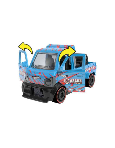 MTHPR70_HPR77,Hot Wheels Masinuta Metalica Cu Sistem Pull Back Mighty K Scara 1:43