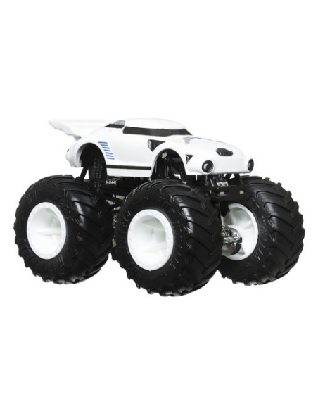 MTFYJ64_HLT59,Hot Wheels Monster Truck Set 2 Masini Scara 1 La 64 Darth Vader Si Stormtrooper