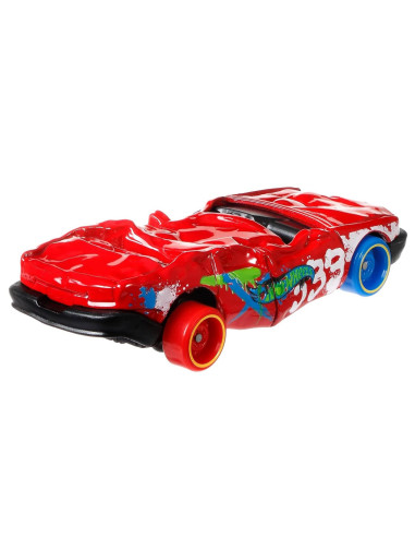 MTGRH81_HKM18,Hot Wheels Monster Truck Si Masinuta Metalica Night Shifter