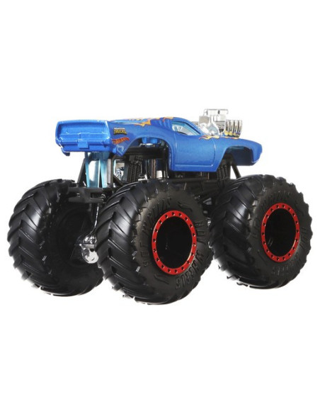MTFYJ64_HNX30,Hot Wheels Monster Truck Set 2 Masini Scara 1 La 64 Dodger Charger Si Rodger Dodger