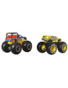 MTFYJ64_HLT67,Hot Wheels Monster Truck Set 2 Masini Scara 1 La 64 Haul Yall Si Taxi