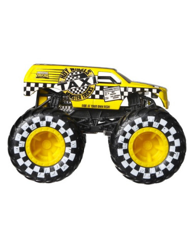MTFYJ64_HLT67,Hot Wheels Monster Truck Set 2 Masini Scara 1 La 64 Haul Yall Si Taxi