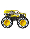 MTFYJ64_HLT67,Hot Wheels Monster Truck Set 2 Masini Scara 1 La 64 Haul Yall Si Taxi