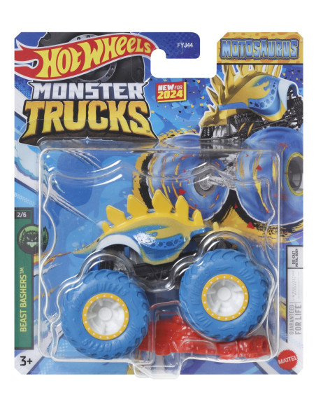 MTFYJ44_HTM43,Hot Wheels Monster Truck Masinuta Motosaurus Scara 1:64
