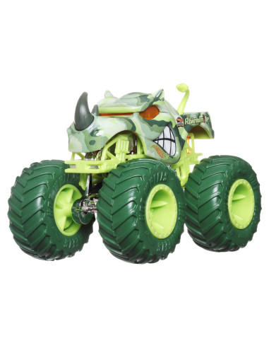 MTFYJ44_HTM51,Hot Wheels Monster Truck Masinuta Rhinomite Scara 1:64