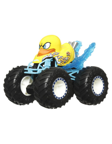 MTFYJ44_HTM23,Hot Wheels Monster Truck Masinuta Duck N Roll Scara 1:64