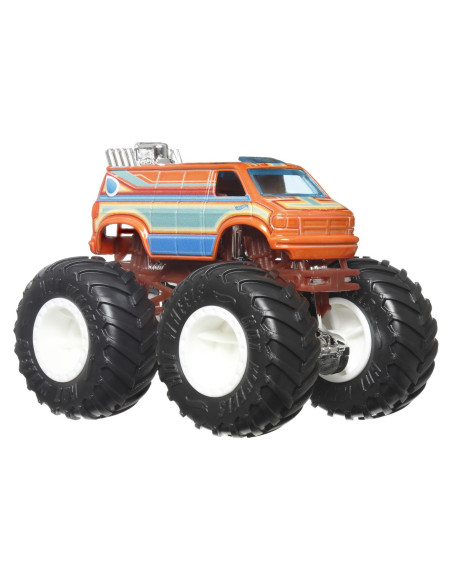 MTFYJ44_HTM24,Hot Wheels Monster Truck Masinuta Dodge Ram Van Scara 1:64