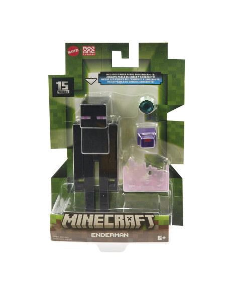 MTGTP08_HTN06,Minecraft Craft A Block Figurina Enderman 8cm