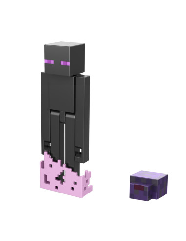 MTGTP08_HTN06,Minecraft Craft A Block Figurina Enderman 8cm
