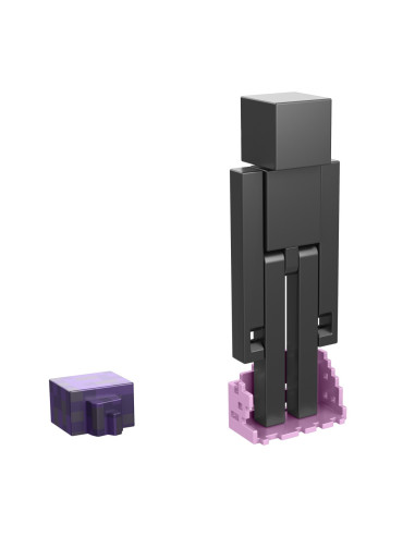 MTGTP08_HTN06,Minecraft Craft A Block Figurina Enderman 8cm