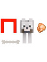 MTGTP08_HTN07,Minecraft Craft A Block Figurina Tamed Wolf 8cm