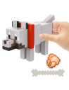 MTGTP08_HTN07,Minecraft Craft A Block Figurina Tamed Wolf 8cm