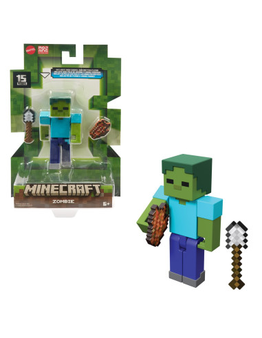 MTGTP08_HTN08,Minecraft Craft A Block Figurina Zombie 8cm