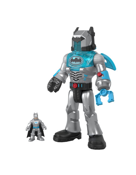 MTHMK87_HMK88,Fisher Price Imaginext Dc Super Friends Robot Batman In Costum Gri 30cm