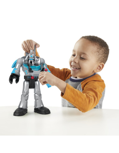 MTHMK87_HMK88,Fisher Price Imaginext Dc Super Friends Robot Batman In Costum Gri 30cm