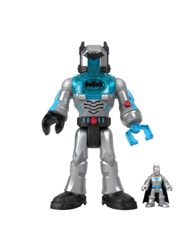 MTHMK87_HMK88,Fisher Price Imaginext Dc Super Friends Robot Batman In Costum Gri 30cm