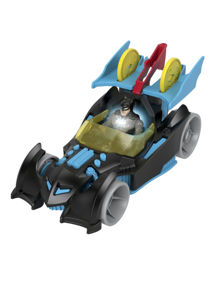 MTM5649_HFD48,Fisher Price Imaginext Dc Super Friends Vehicul Cu Figurina Batman Cu Costum Gri
